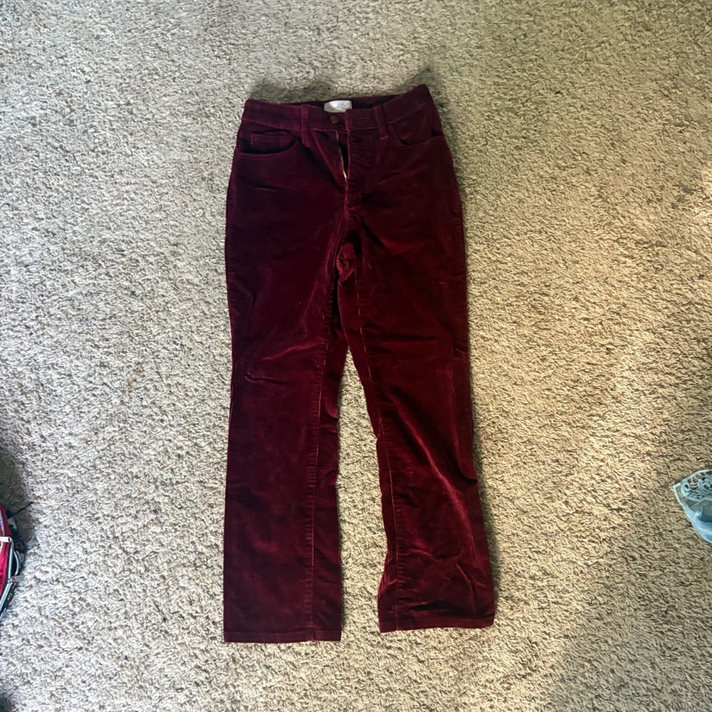 Brooks Brothers Dark Red Corduroy Trousers